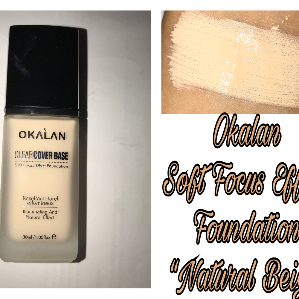 Okalan Clear Cover Base Foundation Natural Beige